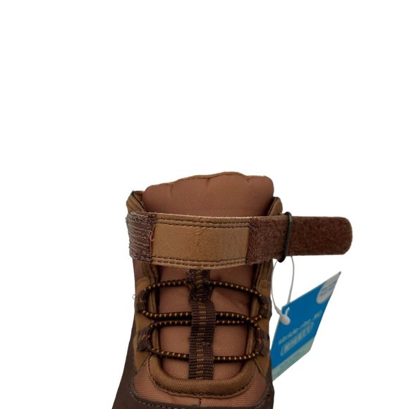 Stride Rite Boys Girls Nebraska Boots Size 12 Brown Adjustable Medium-Wide Width - Picture 15 of 16